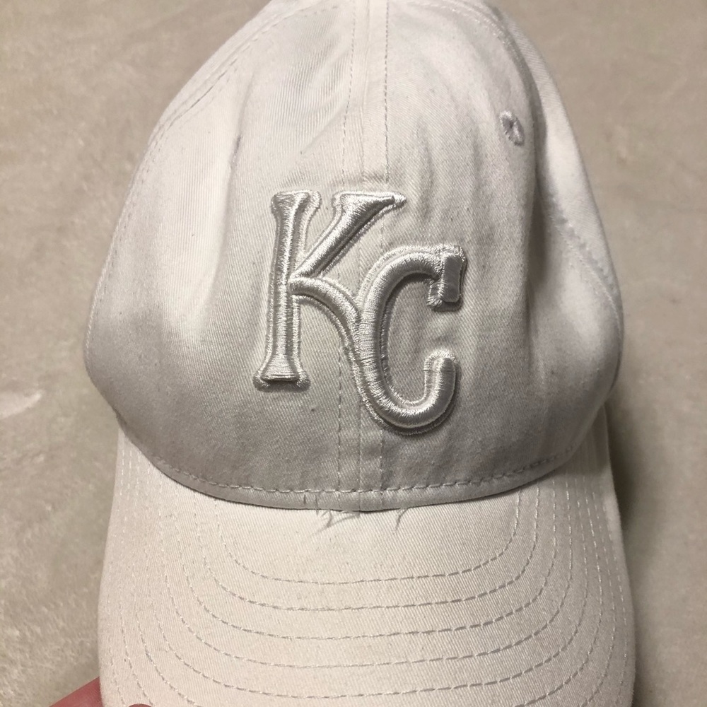 kansas city royals official MLB baseball hat white